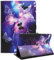 Bbjjkkz Tablet Case for Samsung Galaxy Tab A9 8.7 Inch 2023 SM-X110 SM-X115 SM-X117, Slim Fit Lightweight Protective Pattern Tablet Case Cover for Galaxy Tab A9 8.7, Purple Butterfly