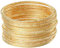JJJDreams 20 Stück Golden Graviert Legierung Armreifen für Frauen, Armband-Set, Golden Plattiert Stacking Armreifen