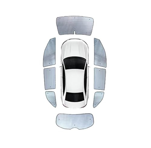 Autofenster Sonnenschutz für Skoda Octavia Kombi 3 MK3 5E 2013~2019 Anti-UV Auto Fenster Seitenscheibe mit Volle Abdeckungen Sonnenschirme