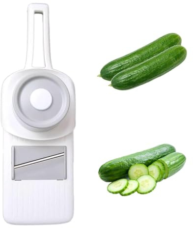 Picadora de verduras mandolina, rebanadora de alimentos para cocina | Gadgets de cocina rebanadora de verduras - Rebanadora de Gadgets de cocina ajustable, rebanadora portátil Mandolina para