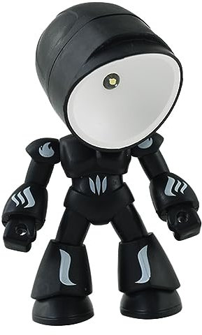 Cabilock Einstellbare Roboter Lampe Nachtlicht Für Schlafzimmer Dekorative Jungen Und Mädchen Lampe