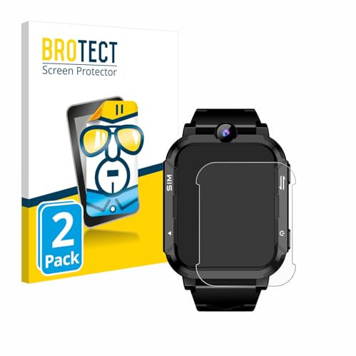 brotect Screen Protector compatible with Blackview Z20 Kids Smartwatch (2 Pack) - HD-Clear Protection Film