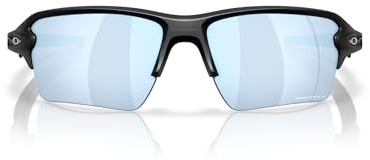 Oakley Herren Oo9488 Flak 2.0 XXL Sonnenbrille, Mattschwarz/Prizm Deep Water Polarized, 63 mm