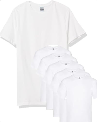 Intimo College 5/10 Maglietta Intima Uomo in Puro 100% Cotone Pettinato Premium Made in Italy di qualità Traspiranti Girocollo Direttamente dal Produttore al Consumatore