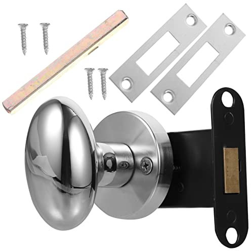 SEWACC 1 Set One Sided Deadbolt Lock Single Privacy Door Lock for Living Room Bedroom and Bathroom Smooth Operation Quiet Design Polished Stainless Steel Finish