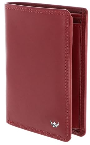 Golden Head Leder Geldbörse Polo RFID Protect Kombischeintasche 1348 Rot dunkelrot