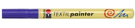 Marabu Textil Painter Pen (1-2mm Tip) - 251 Violet