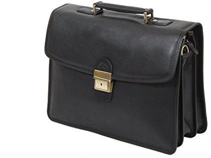 Cartable Katana Cuir De Vachette Gras K31033