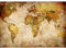 Papier peint intissé 396 x 280 cm Carte vintage du monde | Toison Décoration Murale Salon Chambre á Coucherr | Fabrication Allemande | marron 9015012b