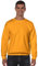 GILDAN Men's 50/50 Adult Crewneck Sweatshirt, Gold, XXL UK
