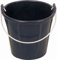 KS Tools 140.0037 Seau maçon modèle Français en caoutchouc synthétique 13 litres
