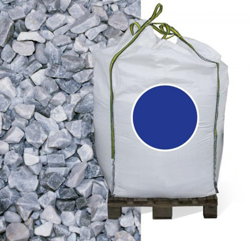 Hamann Mercatus GmbH Marmorsplitt Ice Blue 8-16mm 1.000kg Big Bag