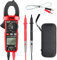 Stromzange DC/AC Zangenamperemeter Digital Clamp Meter: Strommesszange 600A 6000 Counts Digital Strommessgerät - Multimeter Amperemeter Voltmeter Tester