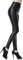 Everbellus Sexy Damen Faux PU Leder Leggins Hohe Taille Hüfthoch Strumpfhose Hose, M/Größe 36, Schwarz