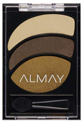 Almay, Lidschatten-Palette, langanhaltendes Augen-Make-up, Smoky Eye Trio, hypoallergen, 030 Coppery Blaze, 2,3 g