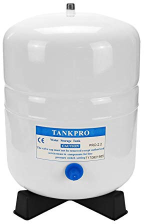 Trinkwasserladen Wassertank Osmose aus Stahl 2,2 Gallonen ca. 8 Ltr. brutto - Vorratsbehälter