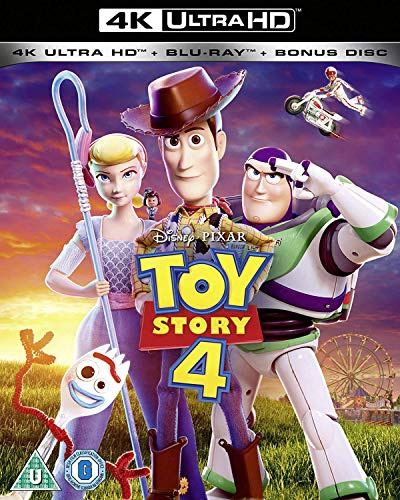 Disney & Pixar's Toy Story 4 [Blu-ray + 4K Ultra-HD] [2019] [Region Free]