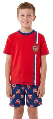 Arsenal F.C. Boys Pyjamas, Cotton AFC Pjs, Official Football Pyjamas for Kids