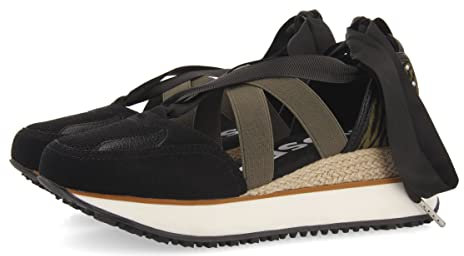 GIOSEPPO Damen Settala Sneaker, Schwarz, 38 EU