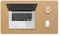 Desk Pad Large, DOBAOJIA Desk Mat, Laptop Mat, Writing Pad, Desk Blotter, Extended Mouse Mat, Large Mouse Pad for Office/Home, PU Leather Waterproof +Suede Non-Slip 23.6 X 13.8 (Khaki)