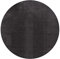 the carpet Relax Weicher, Badezimmerteppich, Bad Set, Badematte, Badvorleger, Anti-Rutsch Unterseite, Waschbar bis 30 Grad, Super Soft, Felloptik Anthrazit, 120 cm Rund