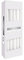 Nipter Stabkerzen Weiß, Tafelkerzen Spitzkerzen, Höhe 24,5 cm, Durchmesser 2,3 cm, geruchsneutral, Brenndauer 7h, Set 10 Stück (1 Box)
