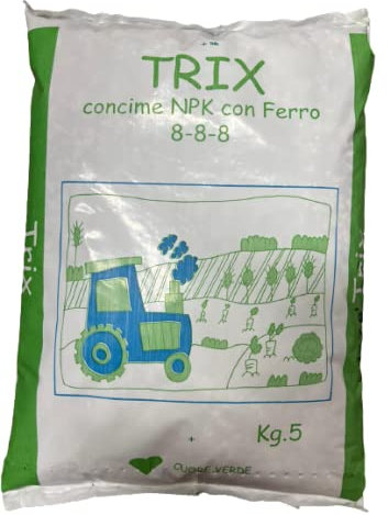 Trix Concime Universale NPK con Ferro 8-8-8 Kg.5