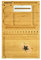 Backflip Bambus-Magnet-Rolltablett mit Schaufelkarte