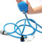 yufana 2 in 1 Hundedusche Haustier Duschkopf with Bürste, Haustier Badewerkzeug Duschkopf für Hunde mit Bürste Hunde Duschkopf Hund Reinigung Dusche Sprayer,for Dog Cat Brushes Massage(2.5m,Blau)