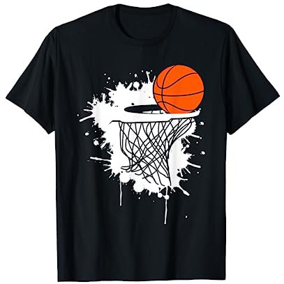 Basketball Tshirt Kinder Jungen Korbleger Damen Dunking Dunk T-Shirt
