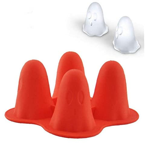 Halloween Party Ghost Ice Cube Tray Mold Silicone Customization