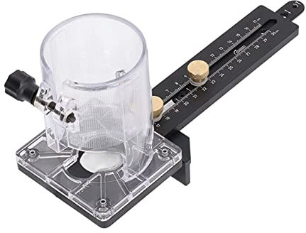 Base de routeur de tondeuse à bois CNC 8mm broche 2.5mm trous de clous fraisage cercle Base de rainurage pour routeur à bois de 65mm de diamètre