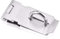 LAErper Stainless Steel Padlock Hasp Door Clasp Door Lock Gate Latch 3/4/5 Inches, Silver