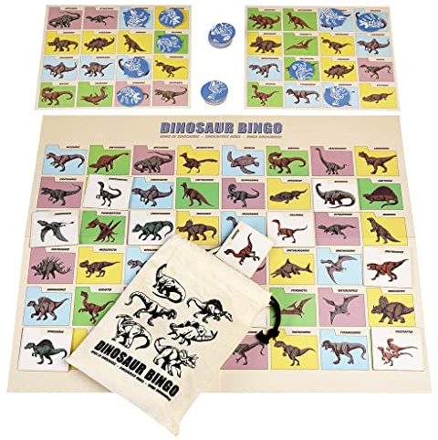 Rex London Prehistoric Land Dinosaur Bingo