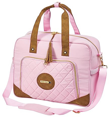 Cabin Max Vela Ladies Tote Holdall Cabin Bag 45x36x20 cm Flies Free on Easyjet (30L Pink)