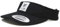 Surf Monkey Visiera Uomo/Donna - Golf/Tennis - Taglia unica - Cotone, Nero , Taglia unica
