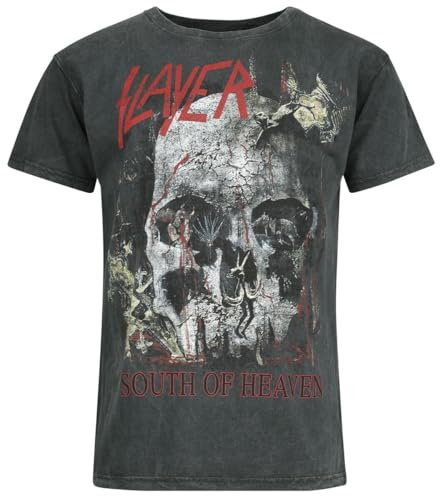 Slayer South of Heaven Männer T-Shirt anthrazit Band-Merch, Bands