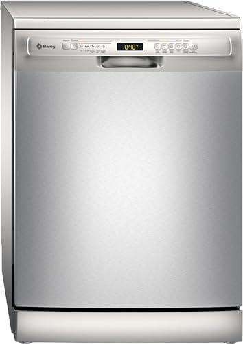 Balay Lavavajillas, Libre Instalación, 60 cm de ancho, Motor ExtraSilencio, Home Connect, Acero Inoxidable Antihuellas, 3VS5031IP