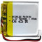 DC 3.7V 500mAh 503030 Rechargeable Lithium Polymer Battery, Suitable for DIY 3.7-5V Electronic Products with Built-in 2-Wire Battery Replacement and LED Lights