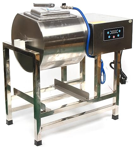 Donened - 38L Edelstahl Mischer für Fleisch, Elektrischer Fleischwolf, Elektrische Mischer Fleischhackfleisch, 200W 220V/50Hz