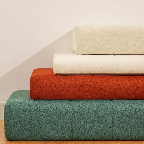 sutailocus custom window seat cushions indoor, waterproof window seat cushions indoor, anti cat scratch bay window cushion, window seat cushion with non slip bottom