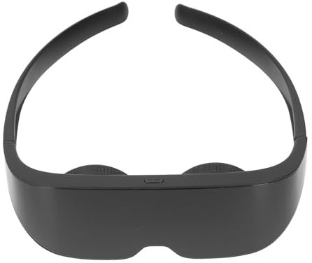 Gafas VR Inalámbricas 4K, Gafas Inteligentes VR con Resolución Ultra HD para Realidad Virtual con Experiencia Visual Inmersiva, Liviana, Recargable y Ajustable, Batería de Larga
