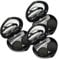Beavorty 3sets Portable Travel Cases with Mirror Durable Eye Lens Holder for Outdoor Use Lightweight and Compact Design for Easy Carrying