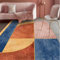 80X160Cm Orange Farbe Auslegware Teppichboden Rechteckiger Teppich Für Den Innenbereich, Flurteppich, Studie, Schmutzabweisender Teppich Auslegware Teppichboden Auslegware Teppichboden 2Ft 7.5''X5Ft 3