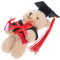 ERINGOGO Graduation Bear Soft Mini Plüschbär Mütze Graduation Für Tochter