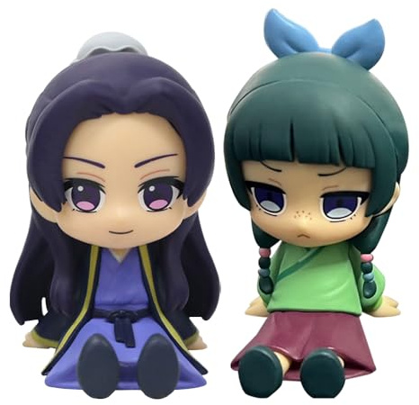 Hcenxan Jinshi Figur & Maomao Figur Anime Niedliche Charaktere Figure Animation Desktop Ornamente PVC Statue Sammlerfiguren Dekoration Für Freunde