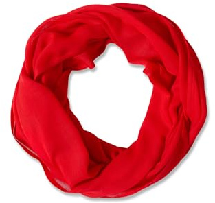 Cecil Damen 5706348 Loop Schal in Unifarbe (1er Pack)