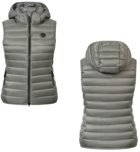 Covalliero Damen Steppweste steel grey Weste HW 2025 (L)