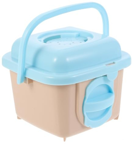 DIYEAH Plastik Hamsterhaus Tragetasche Outdoor Kleintier Transportbox mit Atmungsaktivem Design Geeignet für Hamster Meerschweinchen Streifenhörnchen und Weitere Kleine Haustiere