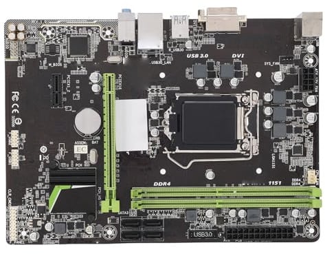 Bewinner LGA 1151-Motherboard, B150-Chipsatz, Micro-ATX-Desktop-Board mit DDR4 2133 MHz, 32 GB, PCI E X16, M.2-Steckplatz, USB 3.0 für Gaming-PC und Büroarbeit